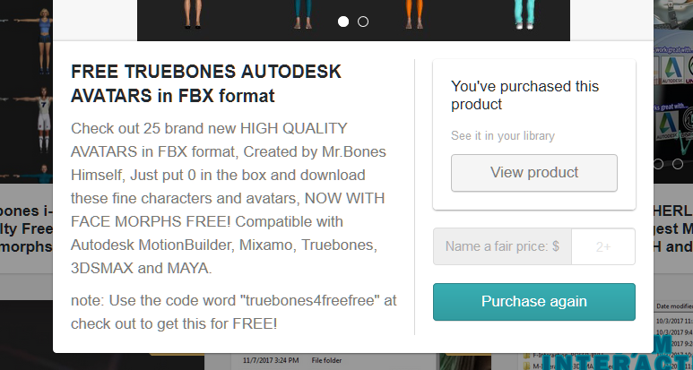 Truebones Autodesk Collection