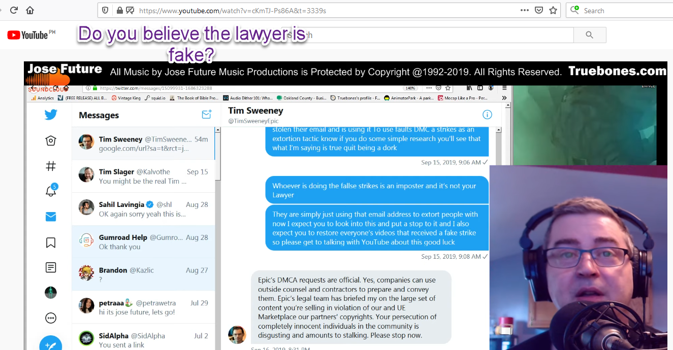 Truebones abusing Tim Sweeney"